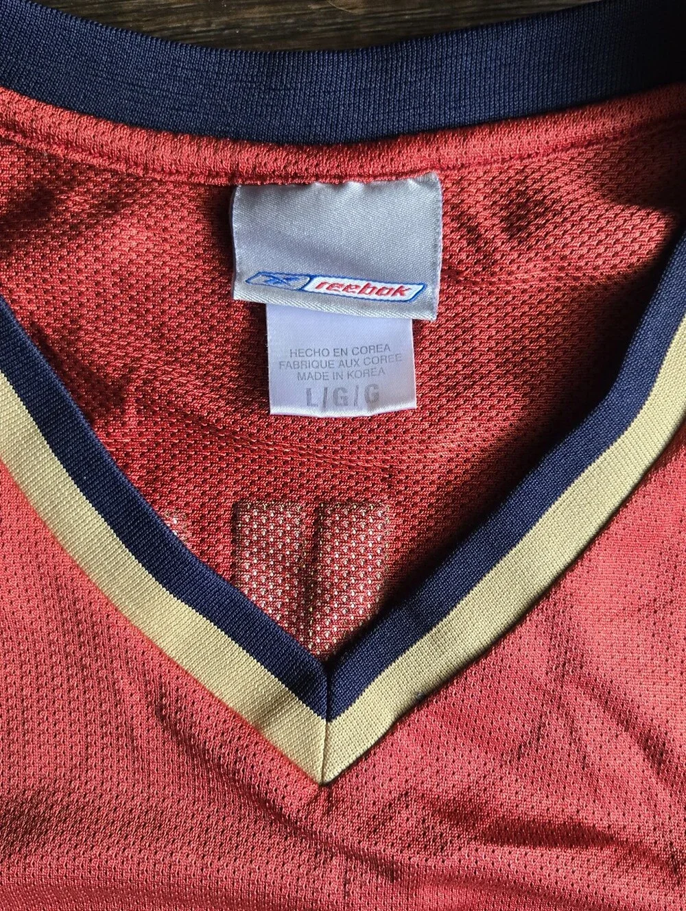 Vintage LeBron James #23 Cleveland Cavaliers Rookie Year Reebok Men Large Jersey